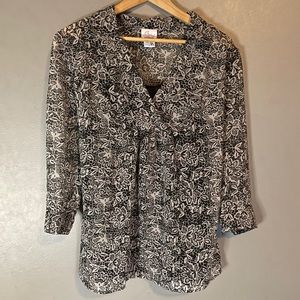 Floral Maternity Blouse